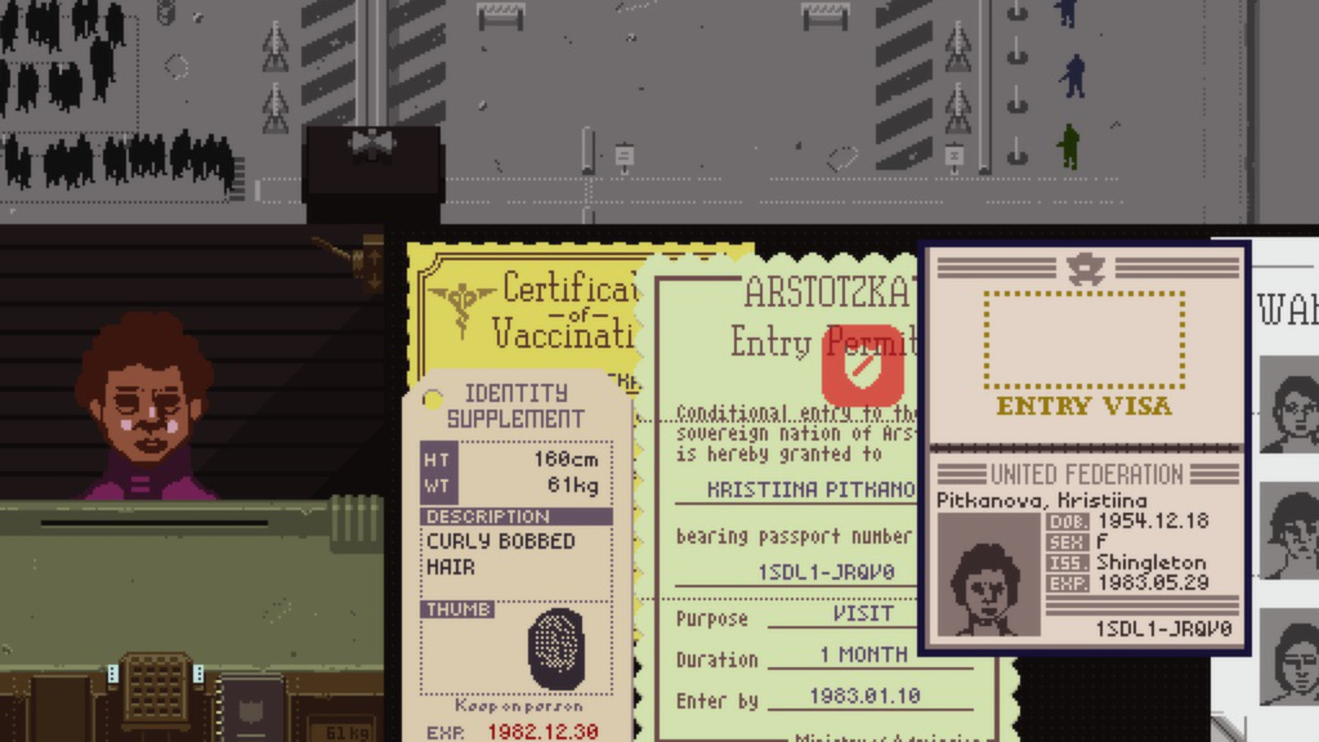 Papers, Please Скриншот 2